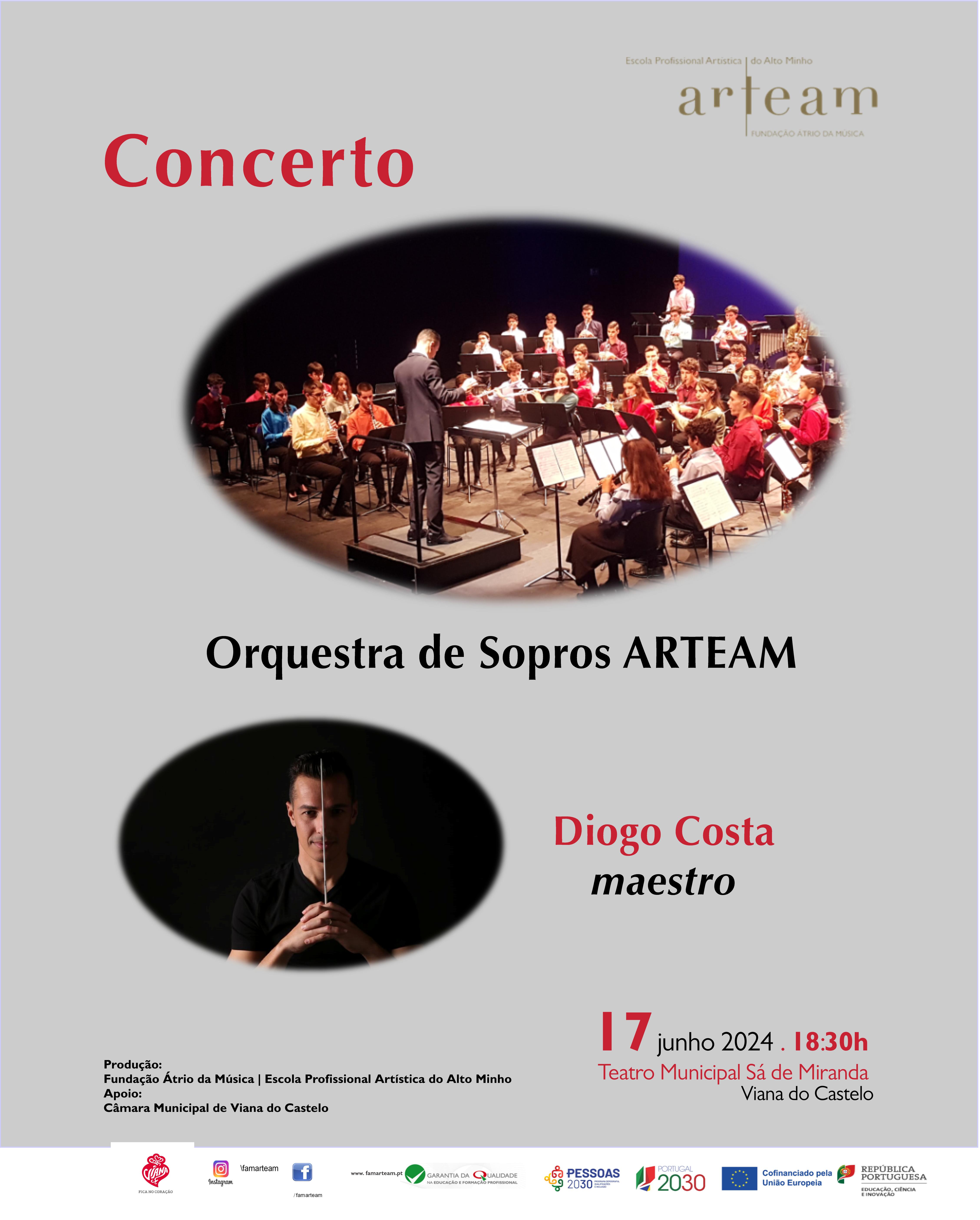 Concerto da Orquestra de Sopros ARTEAM 2024