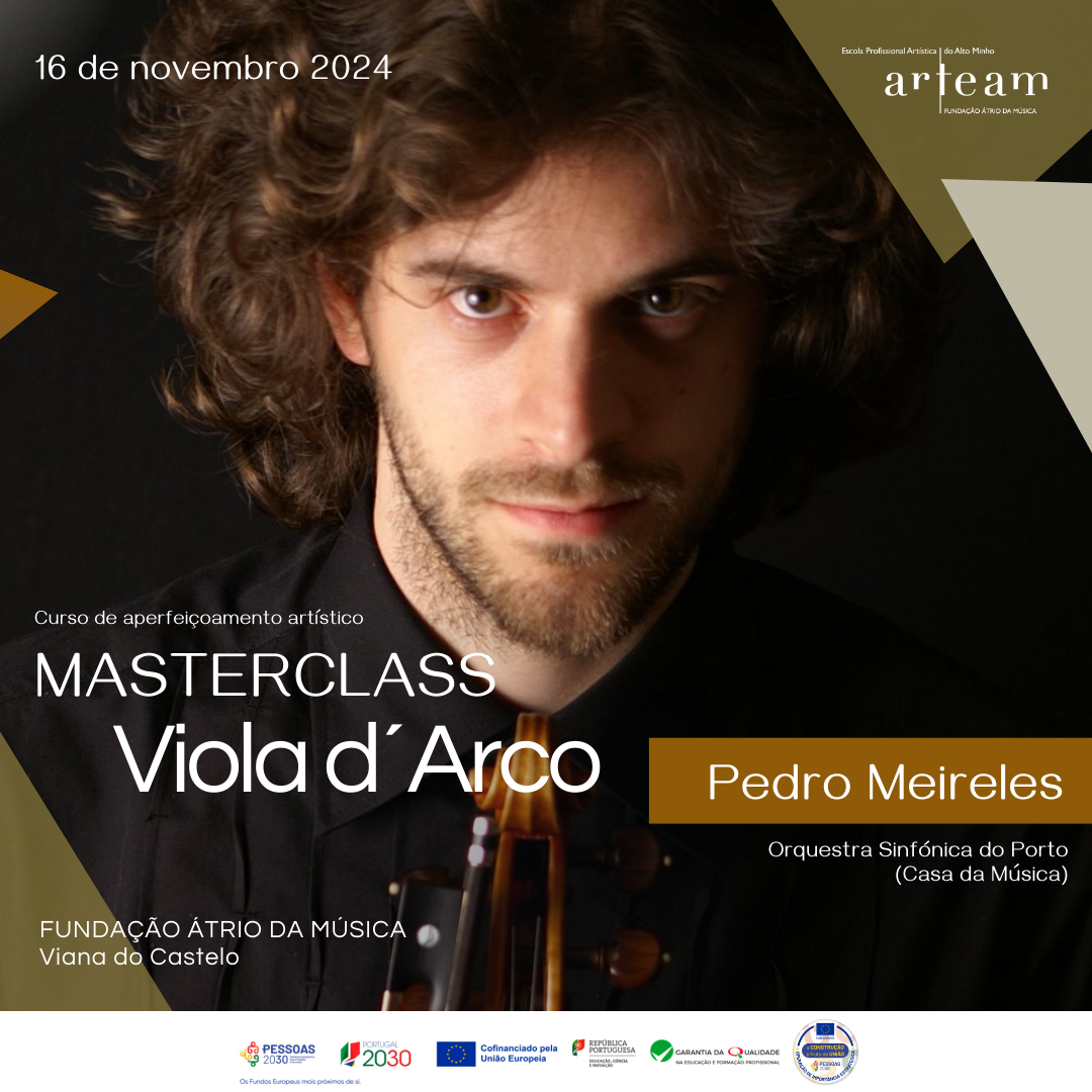 Masterclass de Viola D´Arco por Pedro Meireles