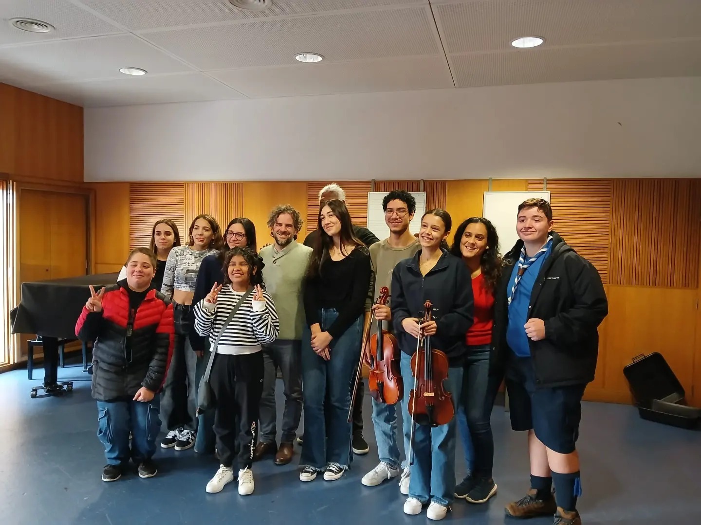 Pedro Meireles orienta Masterclass de Viola D´Arco